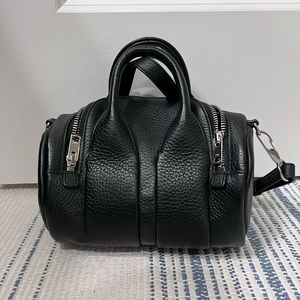 Alexander Wang Rocco Studded Satchel in Black